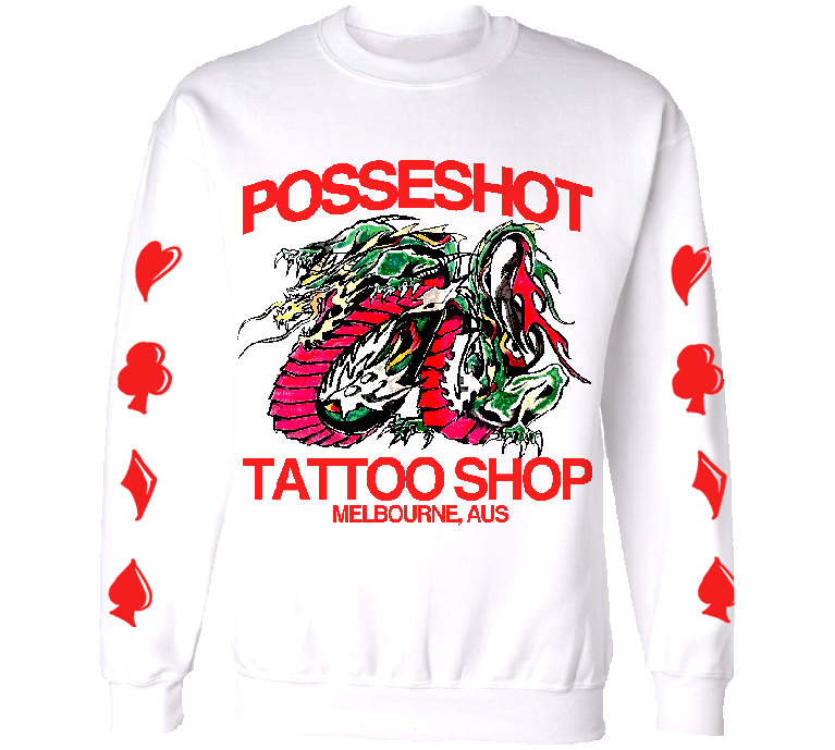 TATTOO SHOP CREWNECK JUMPER