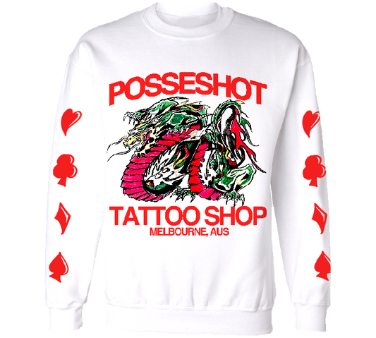 TATTOO SHOP CREWNECK JUMPER