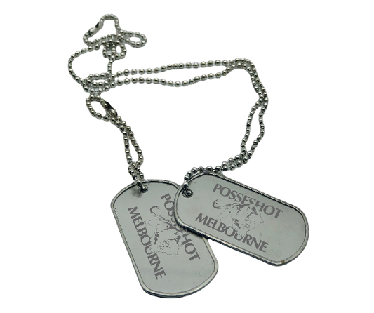 PS4 COMMEMORATIVE MILITARY DOG TAGS + DIGITAL DOWNLOAD