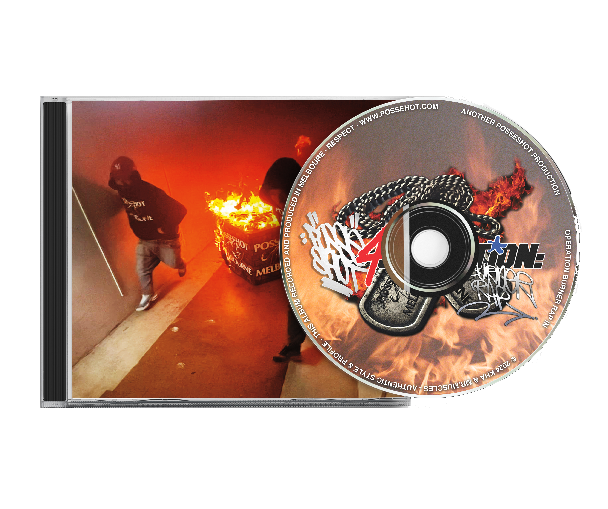 PS4 OPERATION BURNER RAP - CD + DIGITAL DOWNLOAD